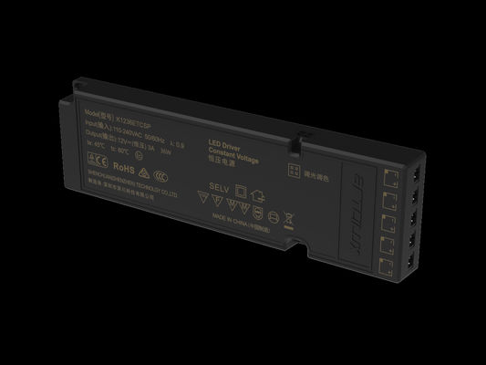 ETSC 36W-12V Ultra-Thin Constant Voltage LED Driver do regulacji czasu i CCT